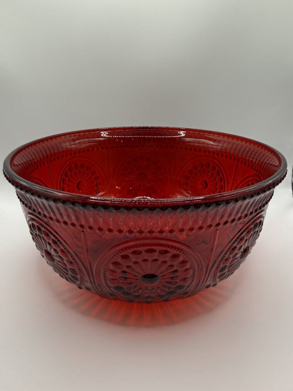 Retired Pioneer Woman 'Adeline' Ruby Red Serving Bowl